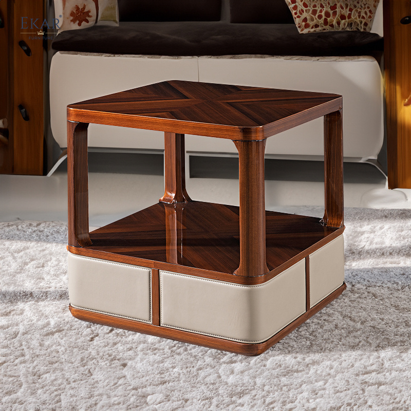 Square Corner Accent Table