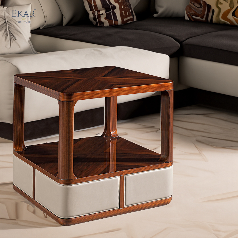 Square Corner Accent Table