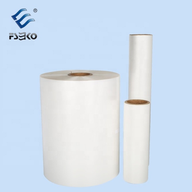 EKO Pre-Glued BOPP Film For Paper Laminating Thermal Lamination Film Manufacturers thermal film lamin For Food Preservation Card