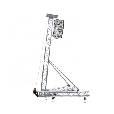 Aluminum Line Array Speaker Tower Truss event backdrop stand