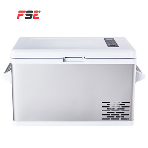 FSE 35L Mini Car Fridge Portable Refrigerator Freezer Car Camping Fridge Freezer