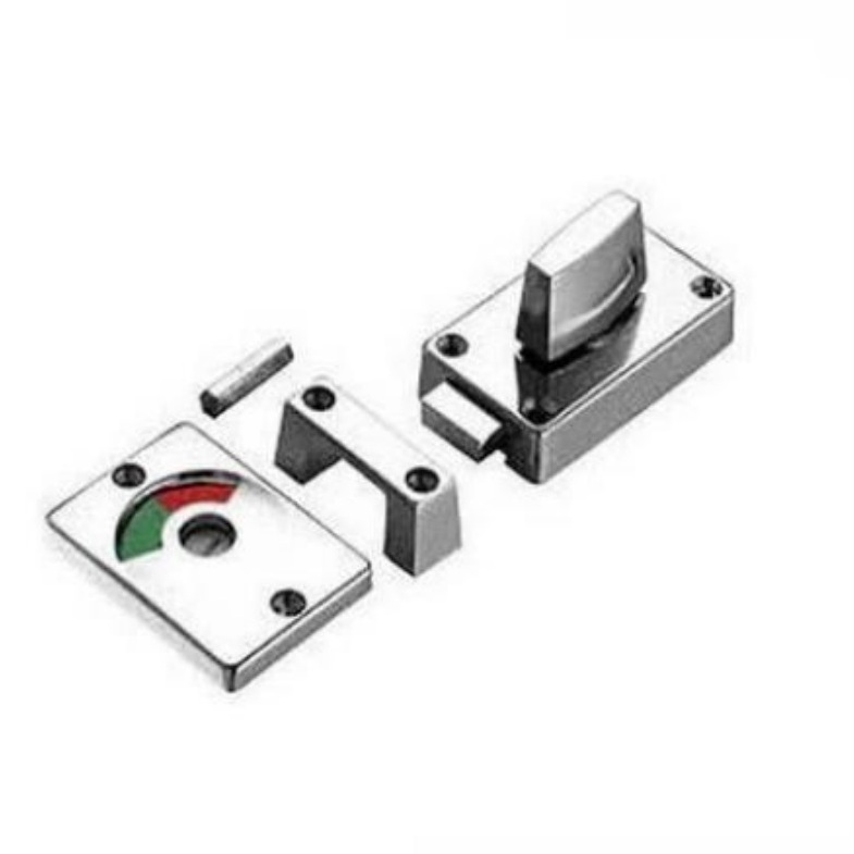 EVERSTRONG P005E  zinc alloy washroom Toilet Cubicle Partition Door  latch Lock  with indicator