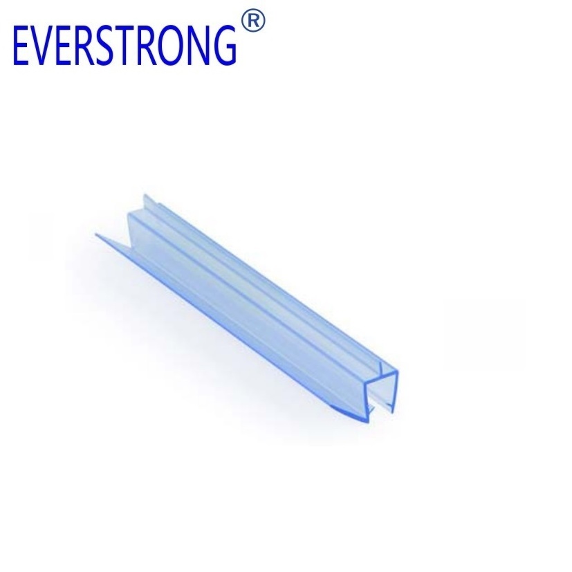 Plastic shower door  seal wipe  3009F PVC glass door seal weather sealing strip   at the bottom of door