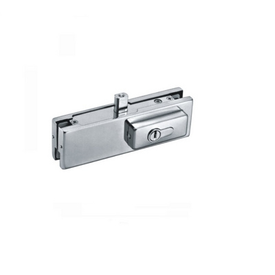 Everstrong I023 glass door floor lock with stainless steel cover or bottom patch fitting