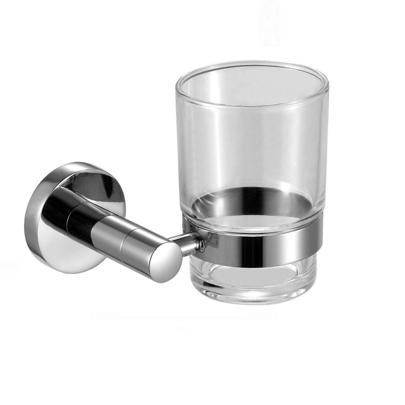 Everstrong stainless steel bathroom accessories  toothbrush holder ST-V0309 single glass tumbler  cup holder