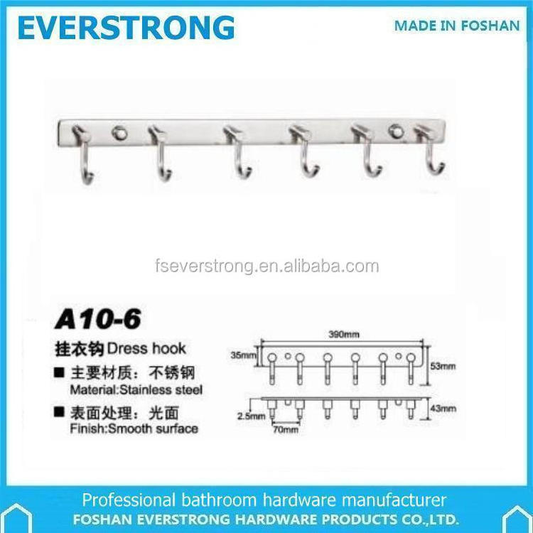 Everstrong clothes hook V106 stainless steel 304 wall mounted robe hook or coat hook