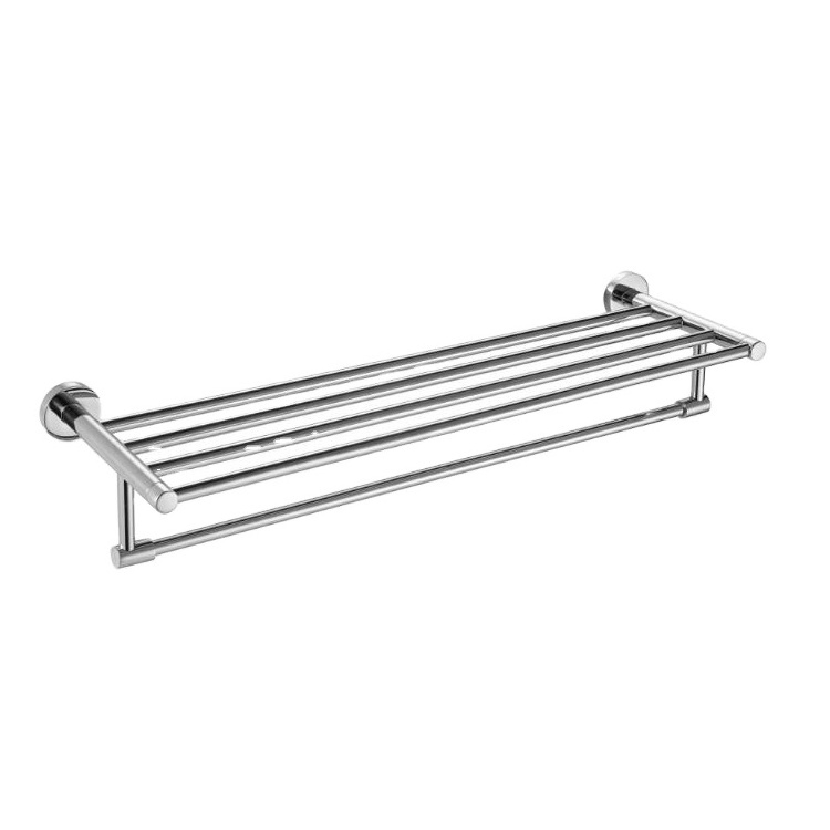 Everstrong double bathroom  towel rack  V0304 stainless steel 304 wall mount towel shelf