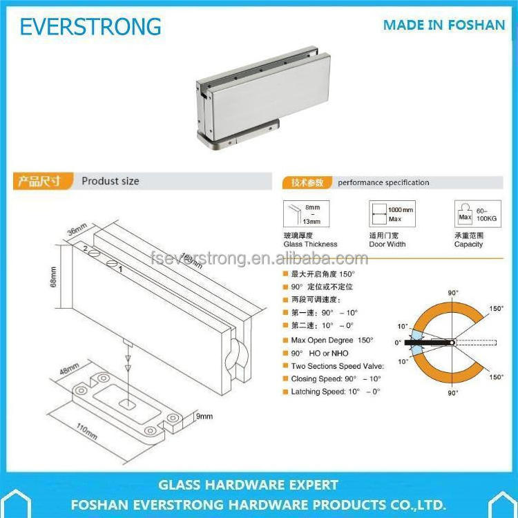 Everstrong concealed floor spring ST-K02 no digging floor hinge or door closer