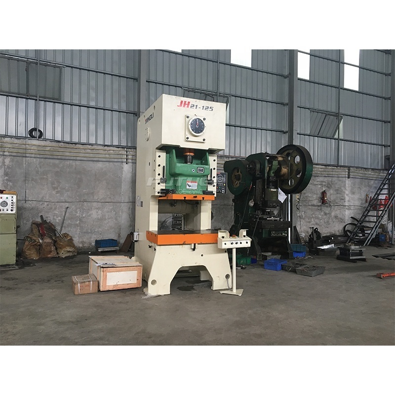 JH21 -125 open front fixed bed forging press with dry clutch and hydraulic overload protector