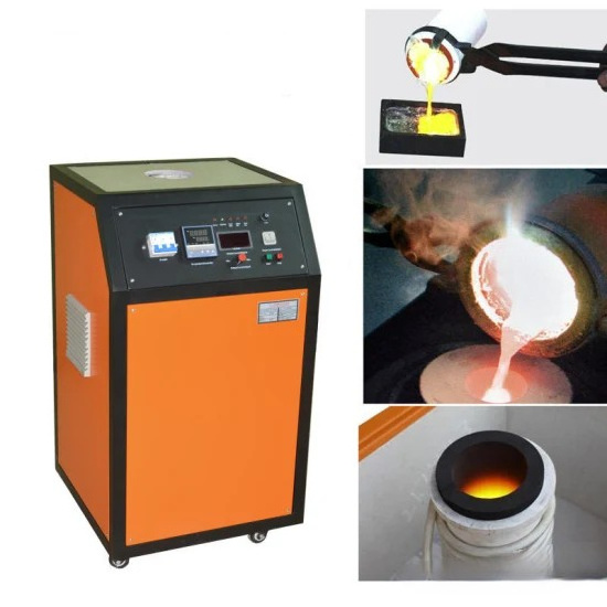 Portable Small Capacity Melting Furnace for Gold Silver Copper Brass Alloys