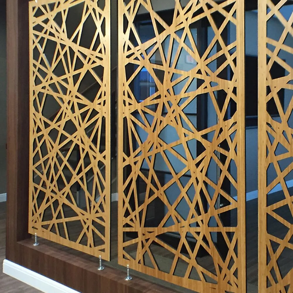 Interior metal garden and small rattan door screen panel walls movable wall partition room divider