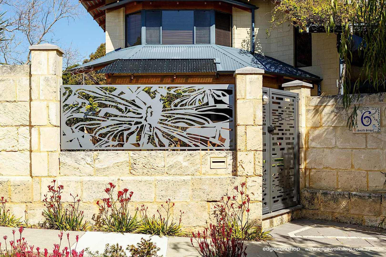 Chain privacy homes garden metal and post safety pool panels composite fencing board aluminum slat blade fence 2 buyers