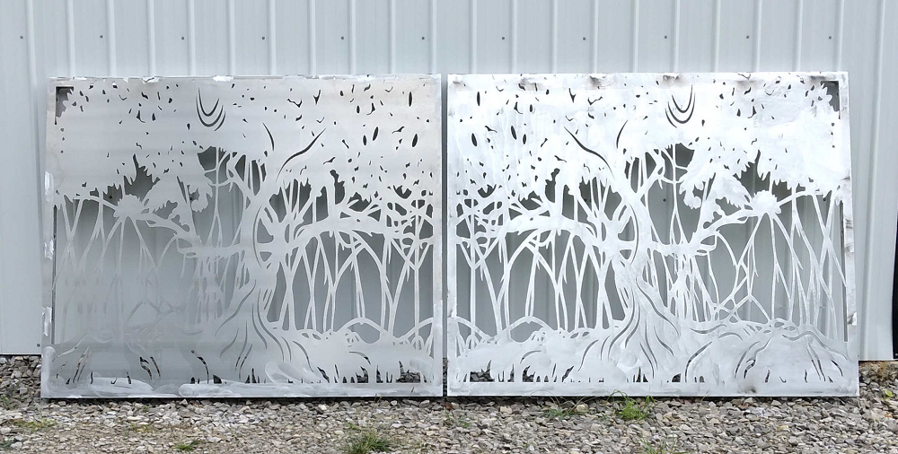 Chinese internal interior aluminum small main bi folding door stainless steel gate design