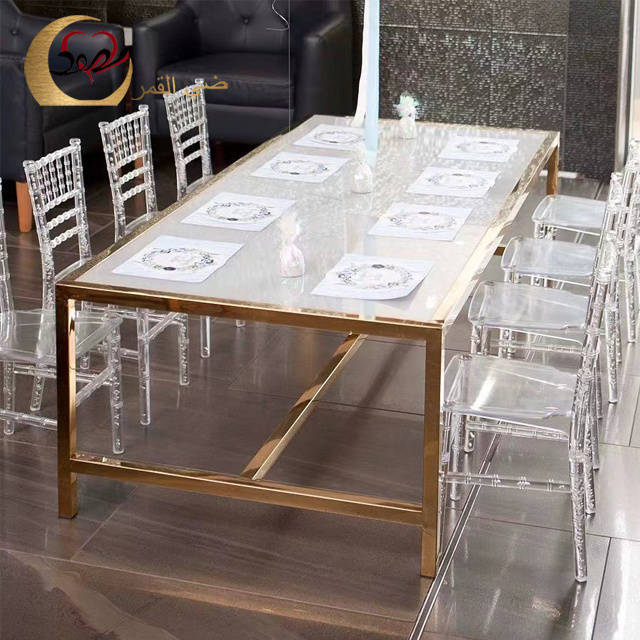 Children furniture rectangle MDF wedding dining event kids party table