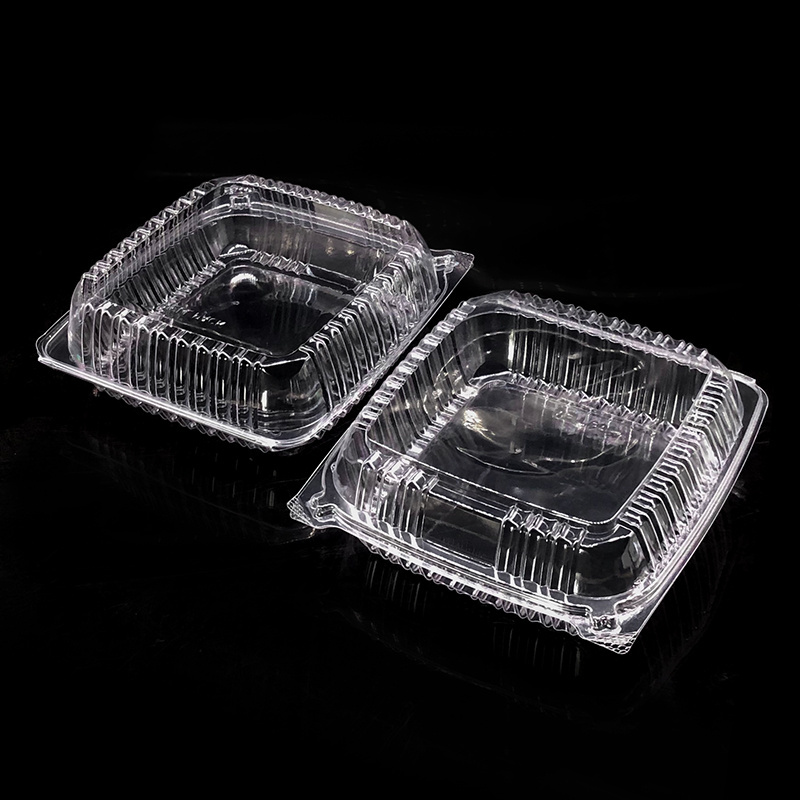 plastic boxes food storage container clear fruit salad crystal clear containers wholesale