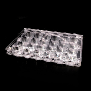 Supply thickened quail egg transparent plastic disposable packaging box