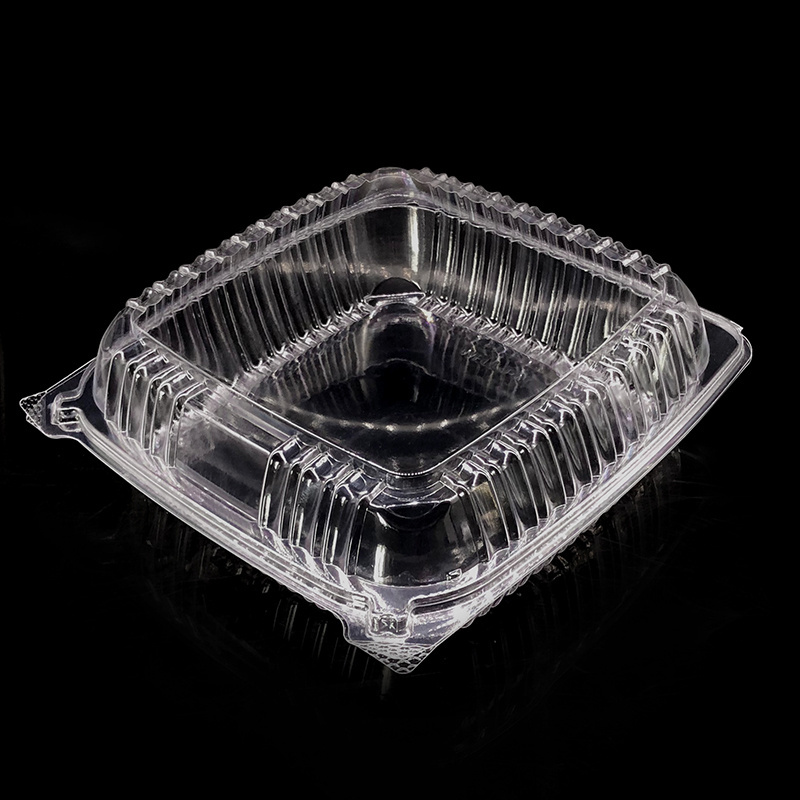 plastic boxes food storage container clear fruit salad crystal clear containers wholesale