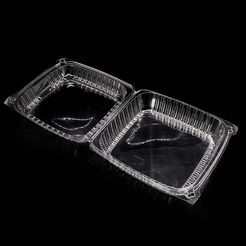 plastic boxes food storage container clear fruit salad crystal clear containers wholesale