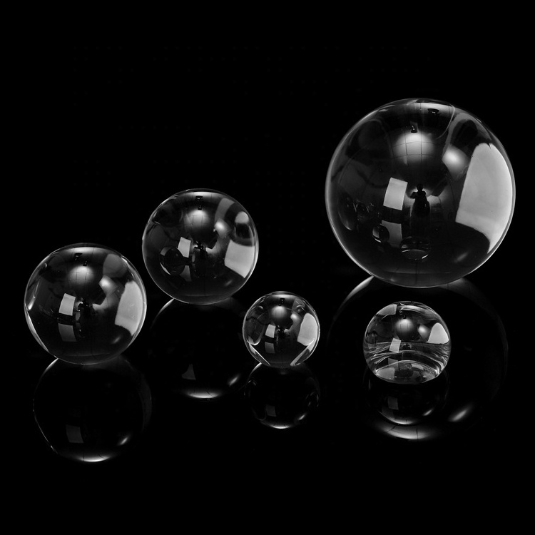 transparent solid sphere large acrylic sphere plastic solid transfer acrylic balls