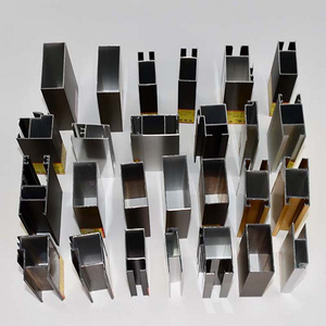 Custom Surface Treatments Aluminum Extrusion Sliding Door And Window Frame Profiles Aluminum Profile Extrusion