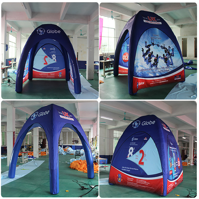 Advertising Tpu Pvc Family Party Food Beach Facet Storage Event Dome Mobile Custom Blow Up Inflatable Gazebo Tent Price