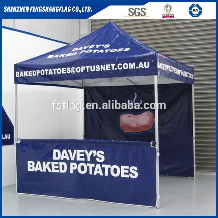 Custom Outdoor Event Folding Banners 3x3 5x5 10x10 Advertising Gazebo Trade Show Canopy Tent