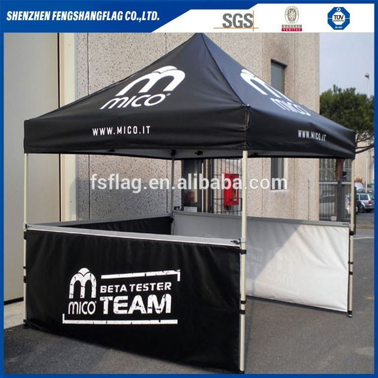 Custom logo trade show tent 10x10ft Pop up canopy trade show display tent outdoor popup tent