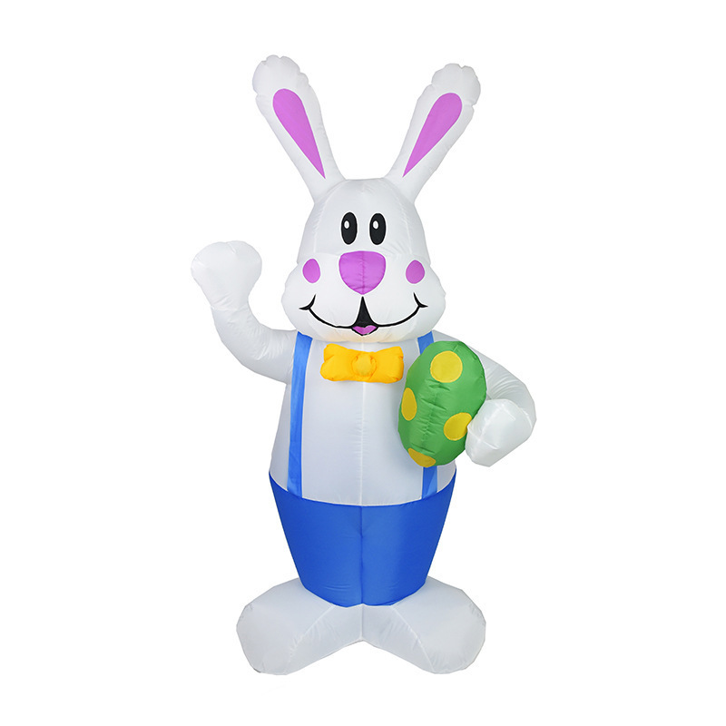 High quality easter cartoon inflatable giant bunny home decoration inflatable easter bunny decor