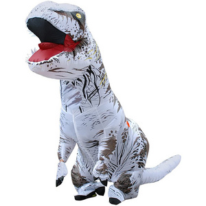 Riding Walking Fat Dinosaur Costume Inflation Suits Animal Inflatable Dinosaur Costume Chub Dragon Cosplay Carton 100% Polyester