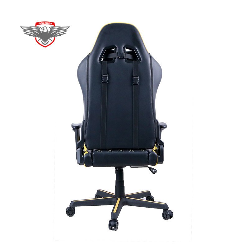 New Design Manufacture 180 Degree Reclining High Back Gamer Chair Linen PU Leather Gaming Chair Gaming Seat