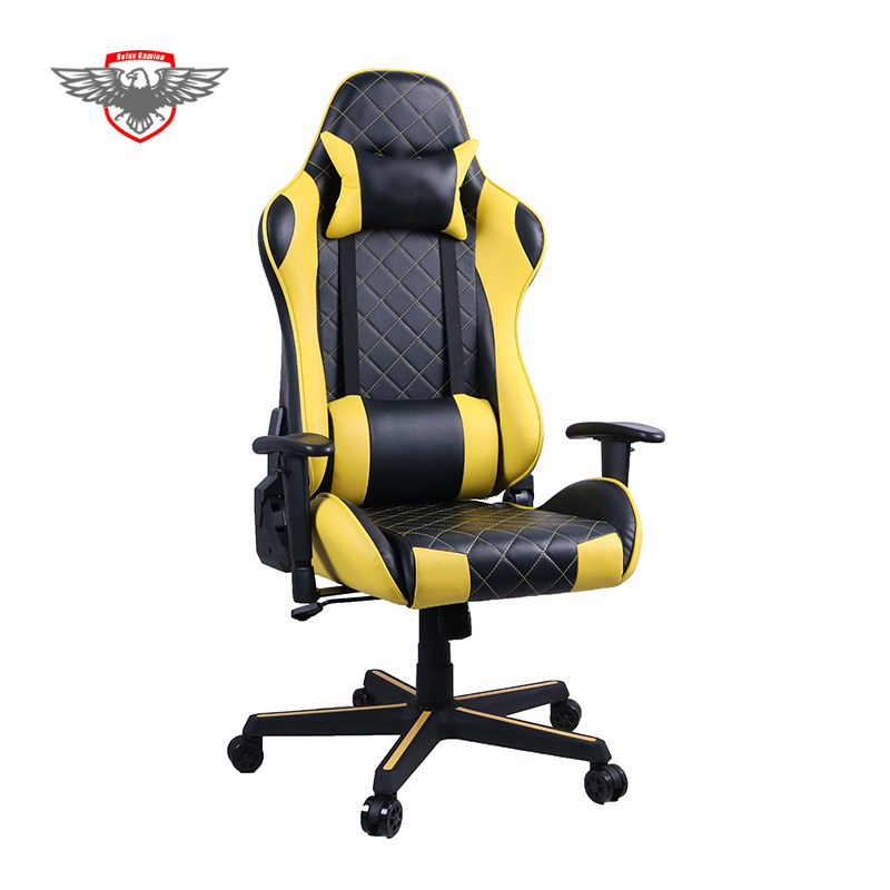 New Design Manufacture 180 Degree Reclining High Back Gamer Chair Linen PU Leather Gaming Chair Gaming Seat