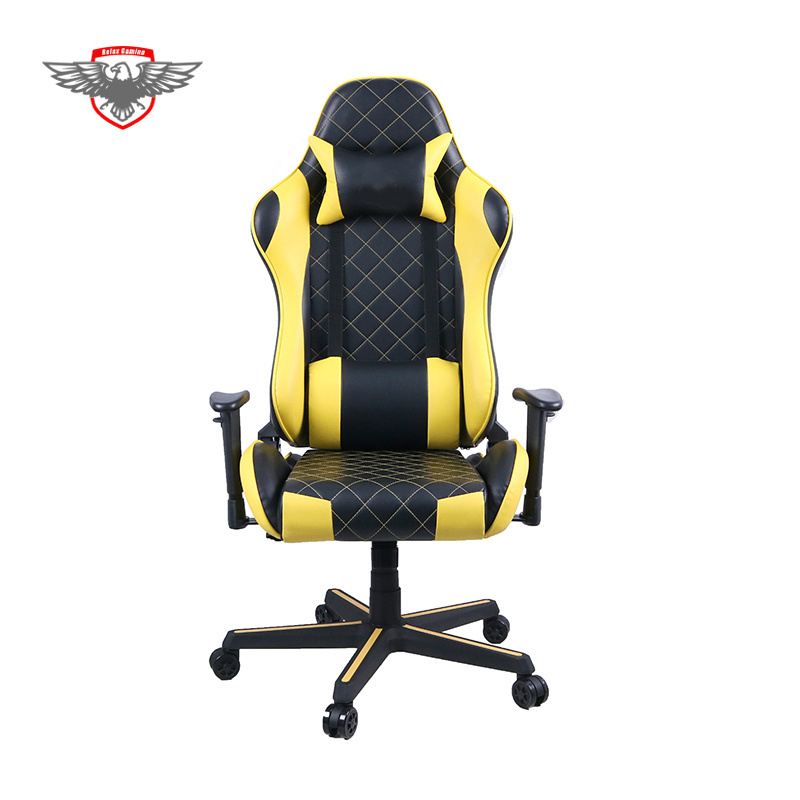 New Design Manufacture 180 Degree Reclining High Back Gamer Chair Linen PU Leather Gaming Chair Gaming Seat