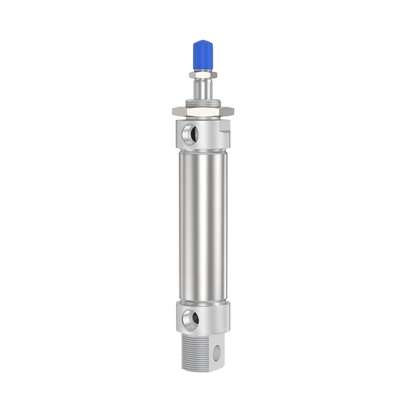 MA Series double/single acting stainless steel Pneumatic Cylinder Bore mini pneumatic air cylinder PT/NPT port16/20/25/32/40mm