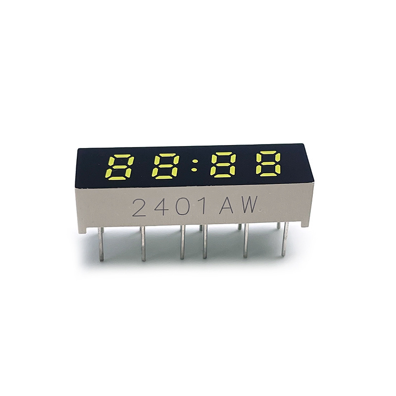 0.2 inch 4 digit 7 segment display large Led displays screens high brightness white digital signages