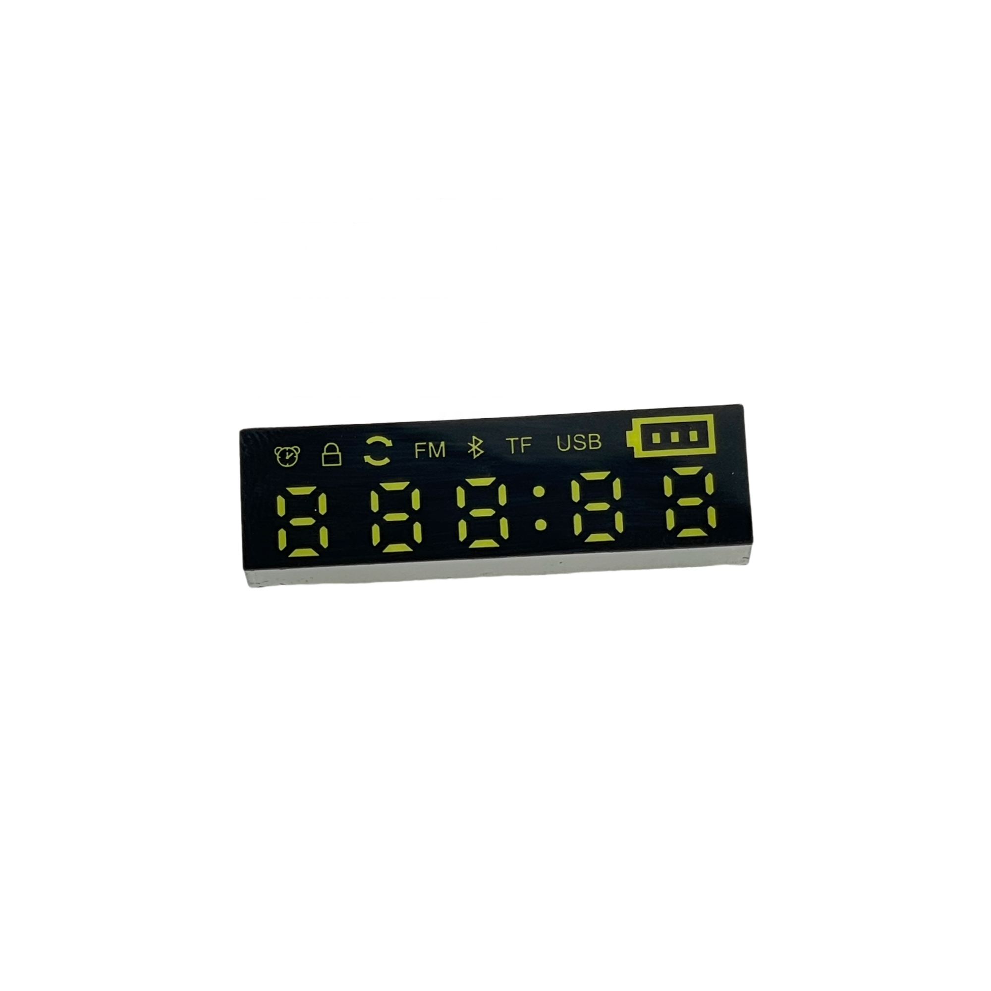 Custom Audio MP3 FM LED module color led displays screen double layer temperature outdoor digital signage