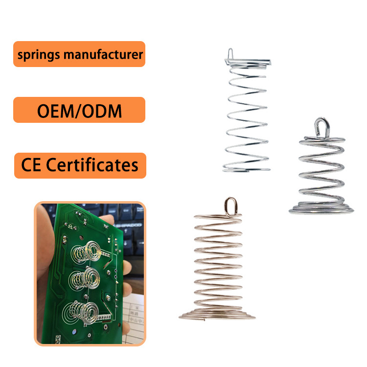 wholesale springs Custom Pcb Button Solder Touch Spring For Touch Panel