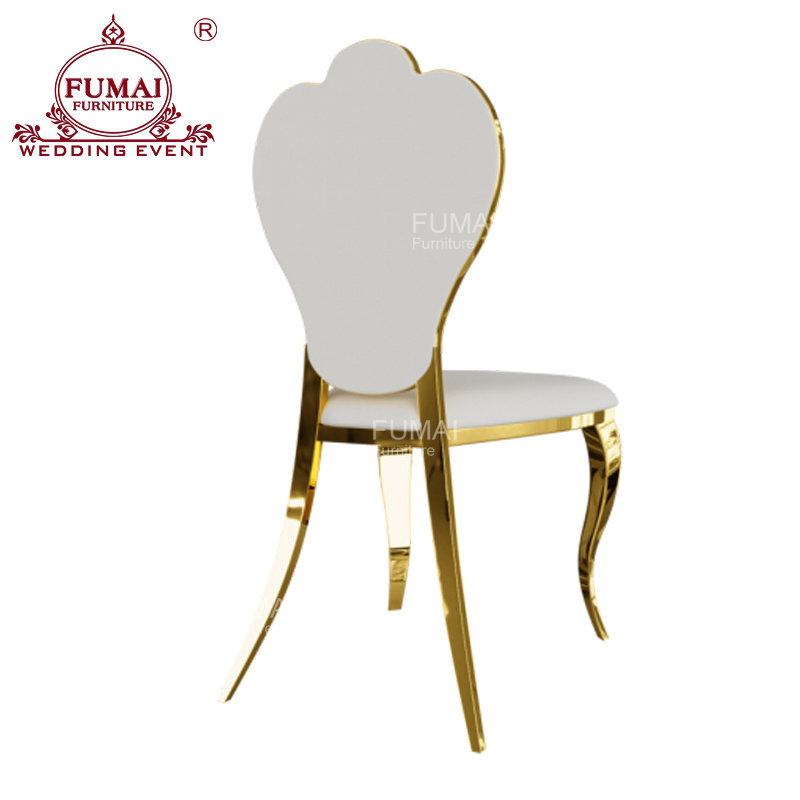 Customized Pattern New Arrival  Crown Design Wedding Chair