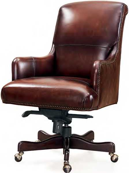 luxury antique vintage chesterfield leather office chair solid wood leather upholstery Chairs swivel boss office chair