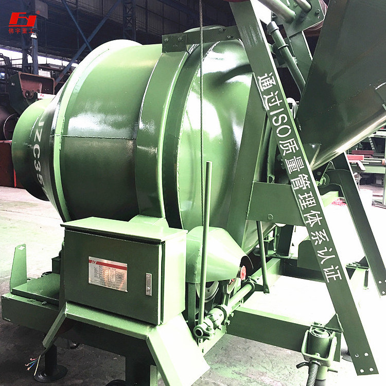 Factory Direct Sell Can independently produce construction machinery,Stir the larger aggregate JZC 350  Concrete Mixer