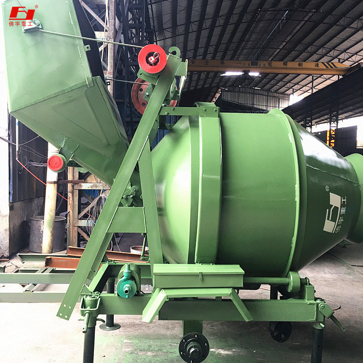 Factory Direct Sell Can independently produce construction machinery,Stir the larger aggregate JZC 350  Concrete Mixer