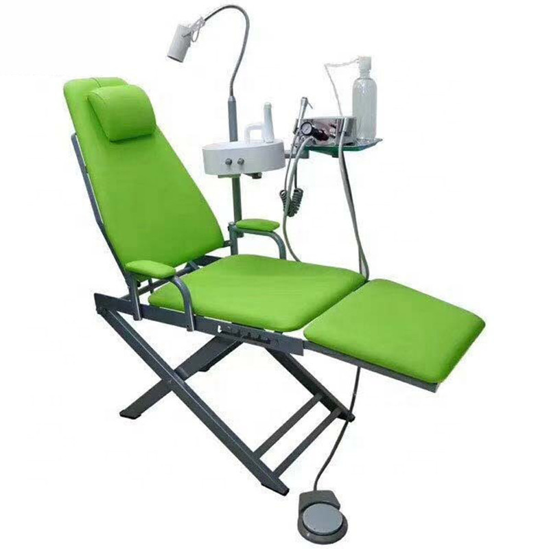 Wholesale Other Dental Equipment Chair Unit Price TPC Best Sell Mobile Portable Dental Chair Without Air Compressor