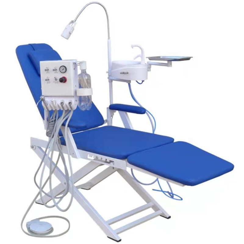 Wholesale Other Dental Equipment Chair Unit Price TPC Best Sell Mobile Portable Dental Chair Without Air Compressor