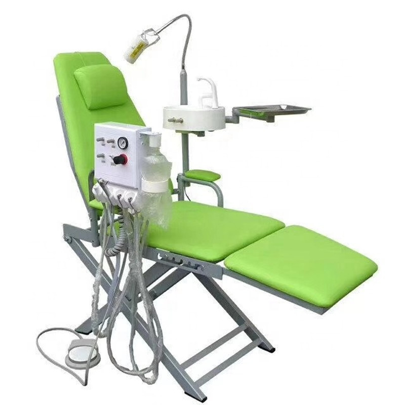 Wholesale Other Dental Equipment Chair Unit Price TPC Best Sell Mobile Portable Dental Chair Without Air Compressor