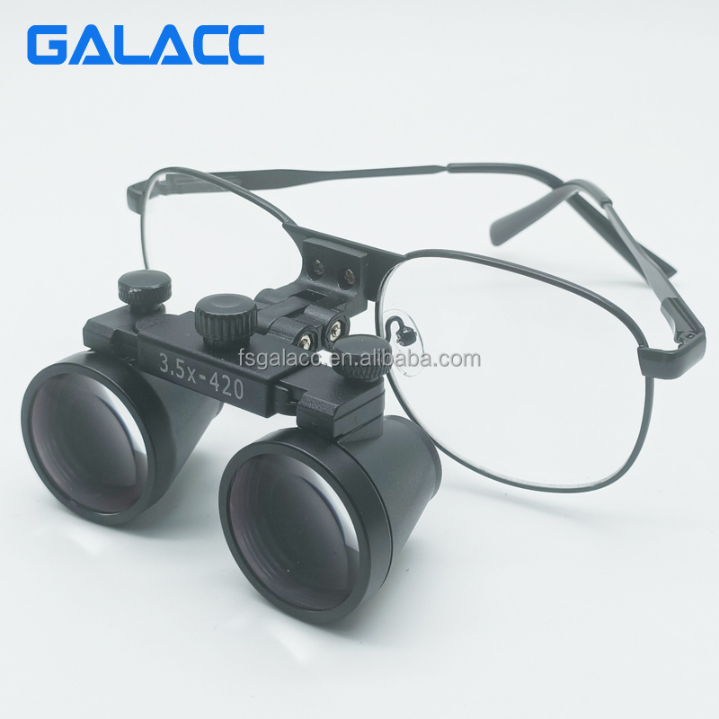 2.5x Wearing Style Binocular Dentist Loupes Surgery Surgical Magnifier Medical Operation Dental Glass