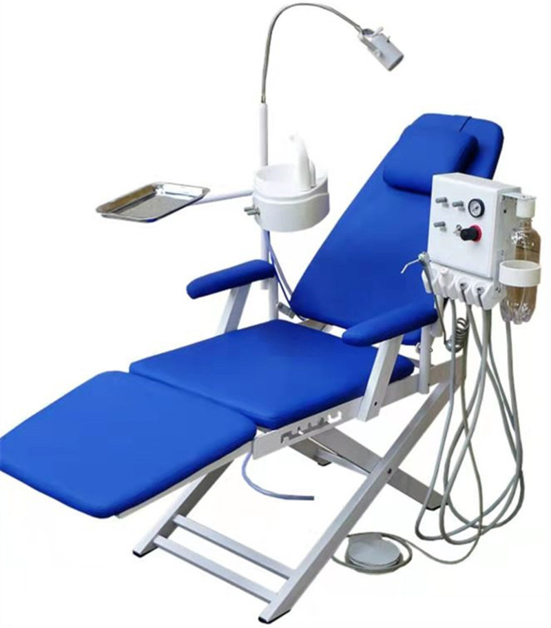 Wholesale Other Dental Equipment Chair Unit Price TPC Best Sell Mobile Portable Dental Chair Without Air Compressor