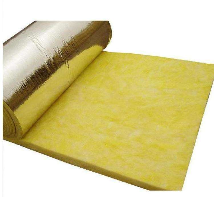 50mm Heat sound insulation Glass wool high density fiberglass board cheap glass wool with aluminium foil