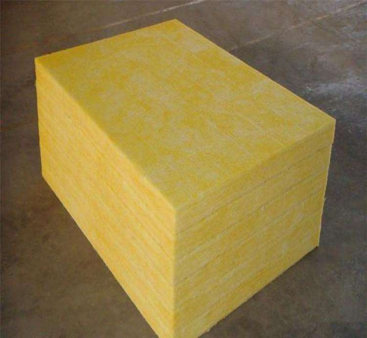 50mm Heat sound insulation Glass wool high density fiberglass board cheap glass wool with aluminium foil