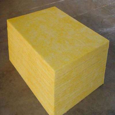 50mm Heat sound insulation Glass wool high density fiberglass board cheap glass wool with aluminium foil