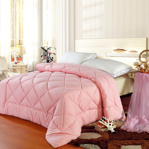 High Quality Pink 100% Mulberry Silk Quilt Winter Duvet Inner Sleep Comforter Luxurious