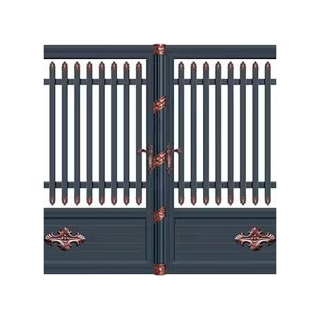 New Style Hot Selling Top-Notch Aluminum Ornamental Gate Metal Aluminum Wrought Iron Fences Gates